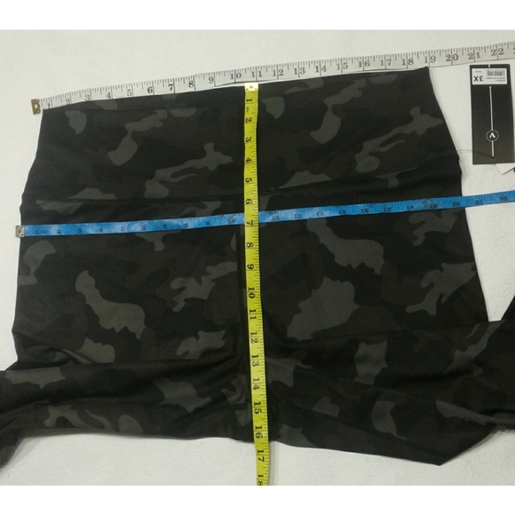 New Velocity camo olive combo Leggings plus size 3X - Picture 5 of 11